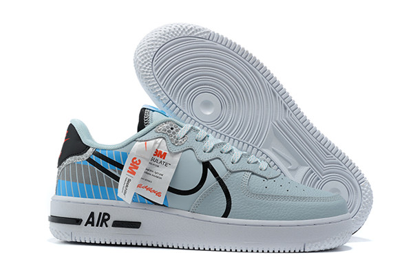 Men's Air Force 1 Blue Shoes 080 Men's Air Force 1 Blue Shoes 080